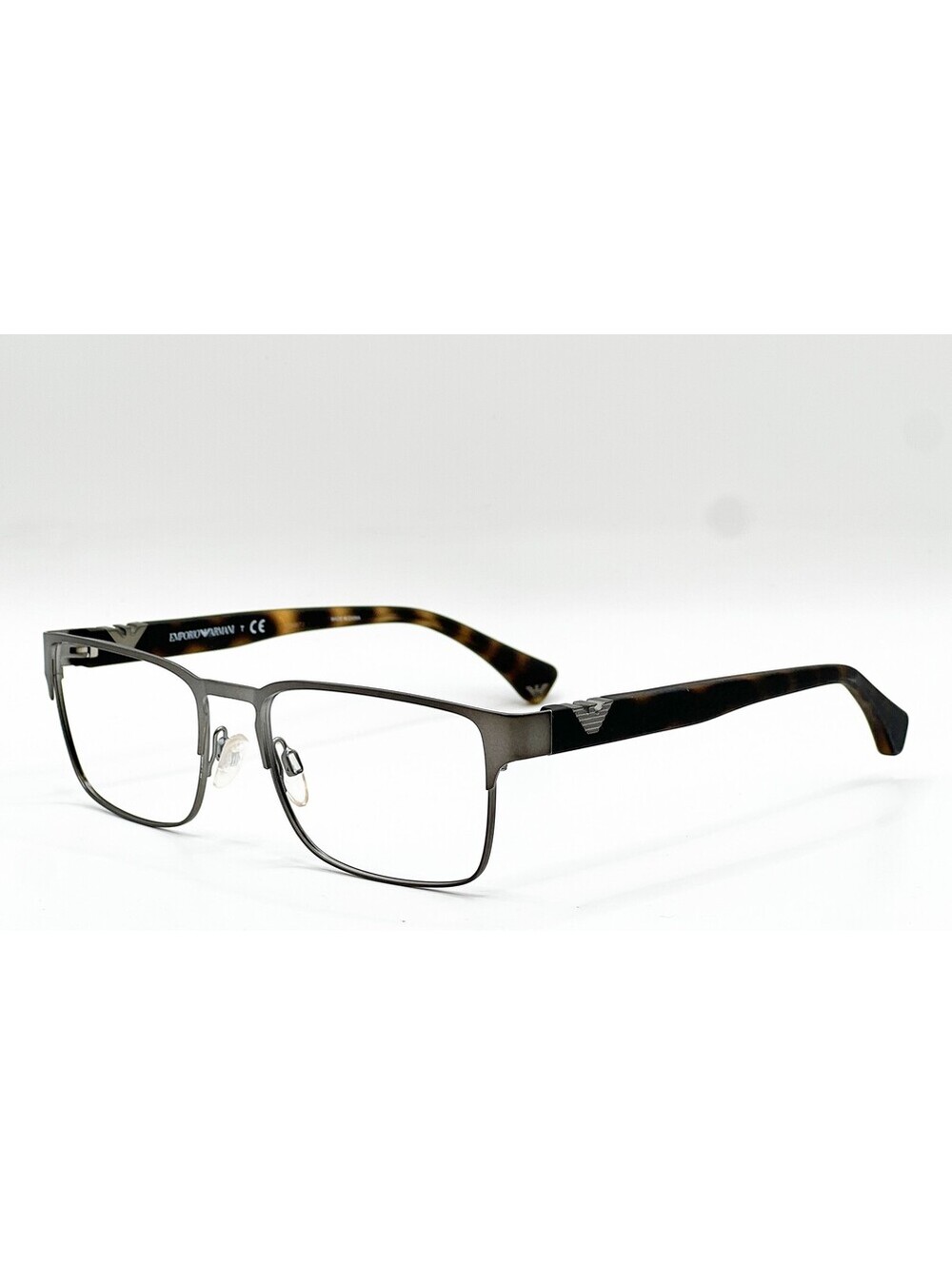 Emporio Armani Ea 1027 3003 Matte Gunmetal Authentic Eyeglasses 55-18-140